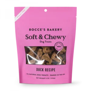 Bocce\'s Bakery Soft & Chewy Duck Recipe Dog Treats